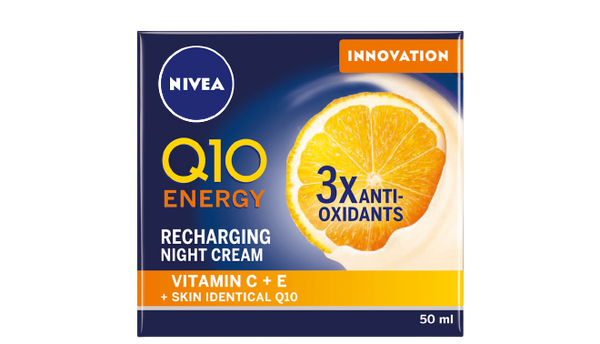 Nivea Q10 Energy Recharging Night Cream Vitamin C