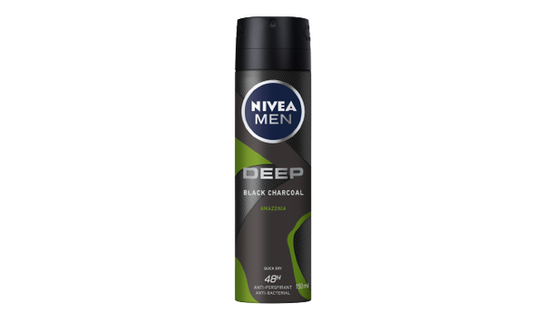Nivea Deep Black Carbon Amazonia 48H Spray