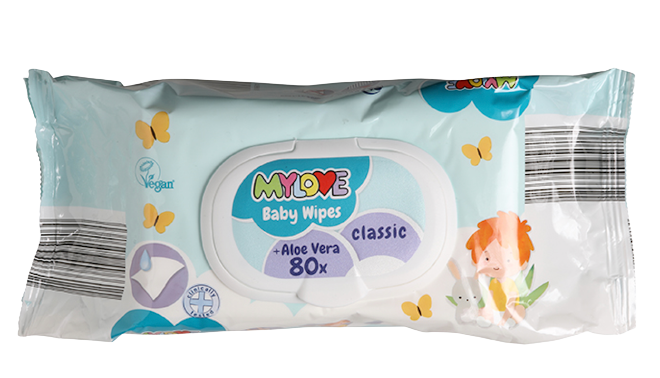 My Love Baby Classic+Aloe Vera Wipes