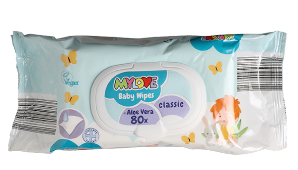My Love Baby Classic+Aloe Vera Wipes