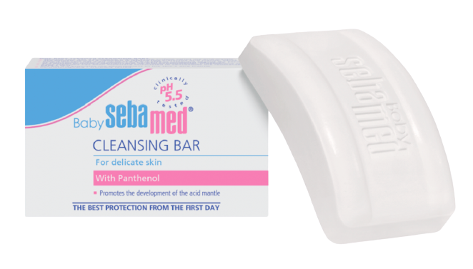 Sebamed Baby Cleansing Bar Soap Delicate Skin