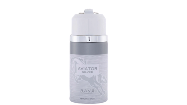 Aviator Silver Body Spray