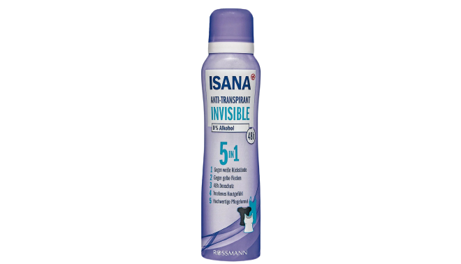 Isana Anti-Transirant Invisible 5 In 1