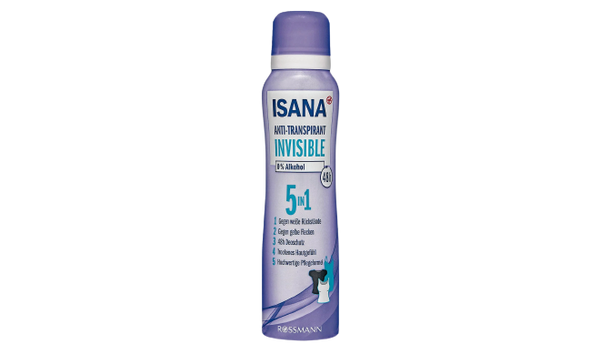 Isana Anti-Transirant Invisible 5 In 1