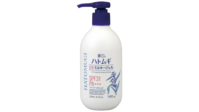 Hatomugi Spf31 Pa+++ The Uv Milky Gel