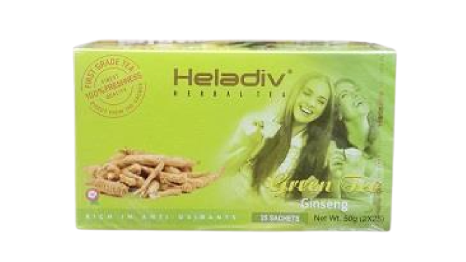 Heladiv Green Tea Ginger