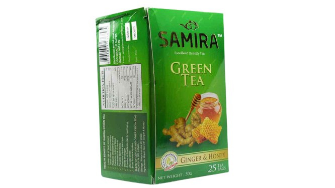 Samira Green Tea Honey & Ginseng 25 Tea Bag