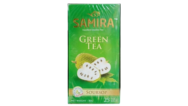 Samira Green Tea Soursop 25 Tea Bags