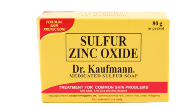 Sulfur Zinc Oxide Dr Kaufmaan Soap