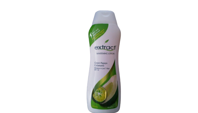 Extract Whitening Green Papaya Lotion