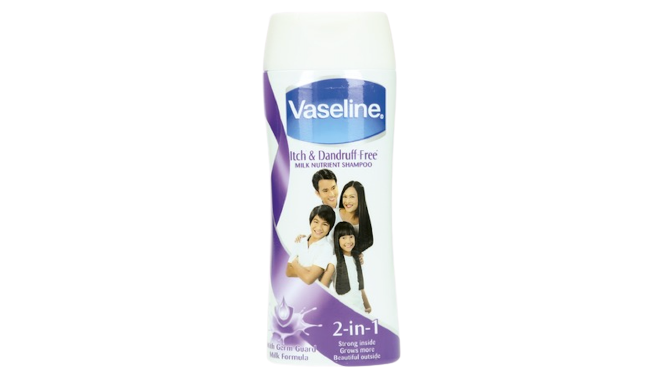 Vaseline Itch And Dandruff Free Milk Nutrient Shampoo