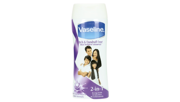 Vaseline Itch And Dandruff Free Milk Nutrient Shampoo
