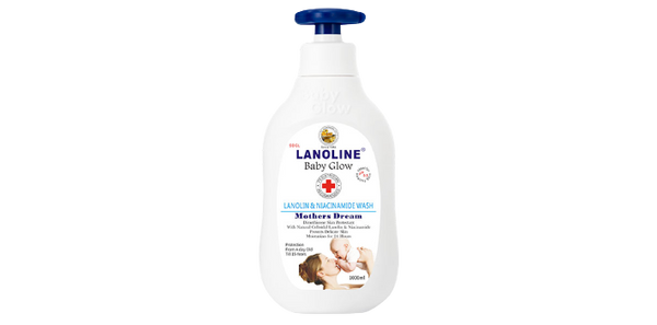 Lanoline Baby Glow Lanolin & Niacinamide Wash