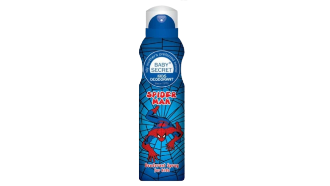 Baby Secret Kids Deodorant Spider Man Spray