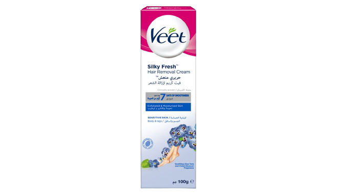 Veet Silky Fresh Hair Removal Cream Blue