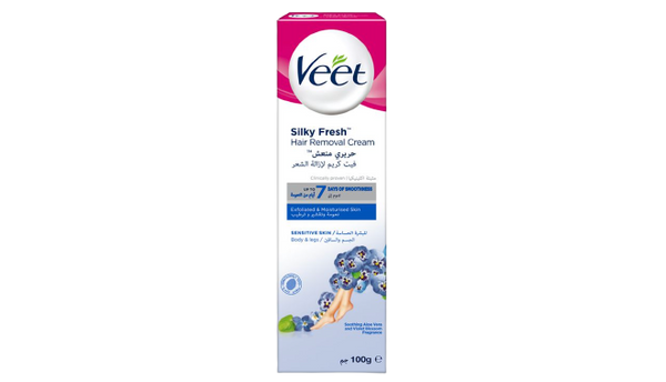 Veet Silky Fresh Hair Removal Cream Blue