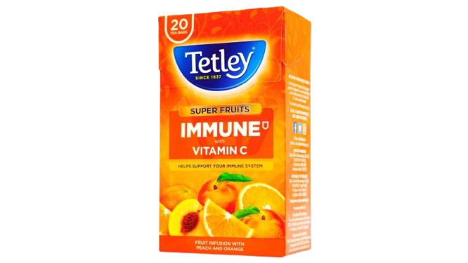 Tetley Super Fruits Immune With Vitamin C