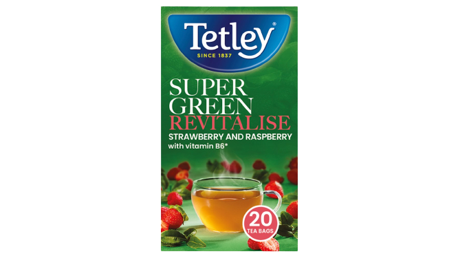 Tetley Super Super Green Tea Boost With