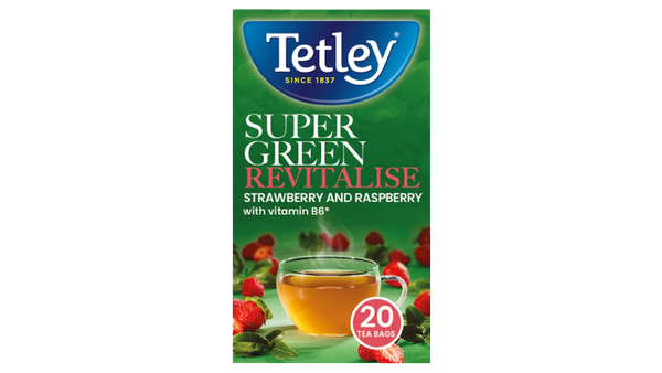 Tetley Super Super Green Tea Boost With