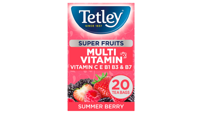 Tetley Super Fruits Multi Vitamin With Vit C E