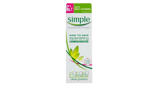 Simple Replenishing Moisturiser 12Hrs