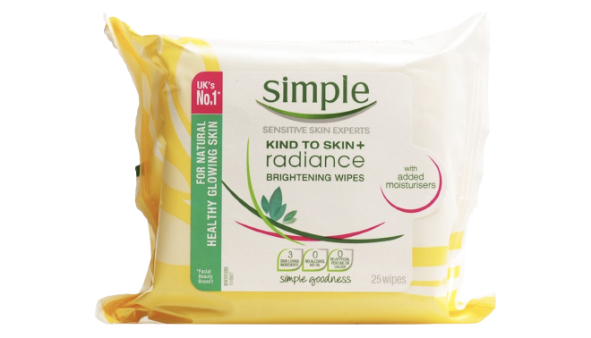 Simple Radiance Brightening Wipes