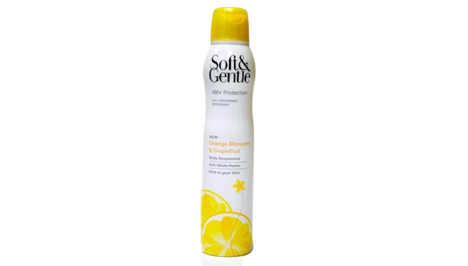 Soft And Gentle Orange And Grape Fruit Body Spray