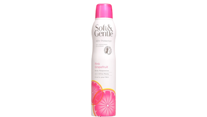 Soft And Gentle Pink Grape Friut Anti Perspirant
