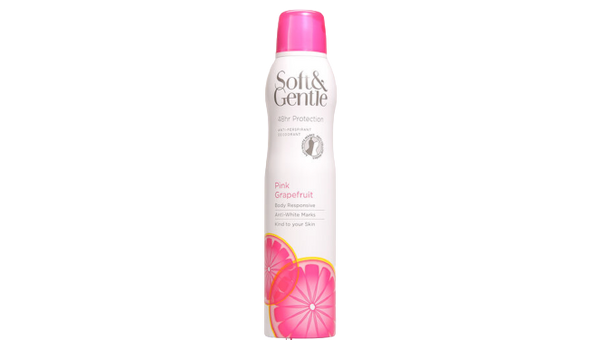 Soft And Gentle Pink Grape Friut Anti Perspirant