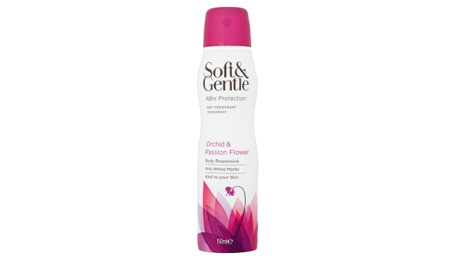 Soft And Gentle Orchiid And Passion Flower Anti Perspirant