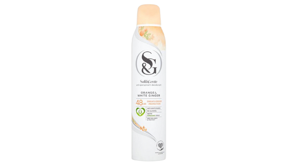 Soft And Gentle Orange And White Ginger Deodorant