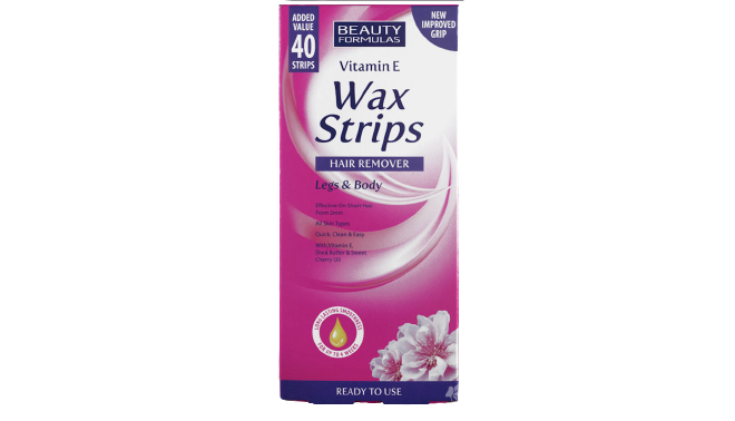 Beauty Formulas Vitamin E Wax Strips
