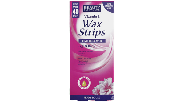 Beauty Formulas Vitamin E Wax Strips
