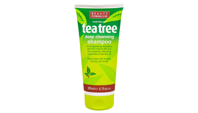 Beauty Formulas Tea Tree Deep Cleansing Shampoo