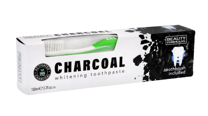 Beauty Formulas Charcoal Whitening Toothpaste