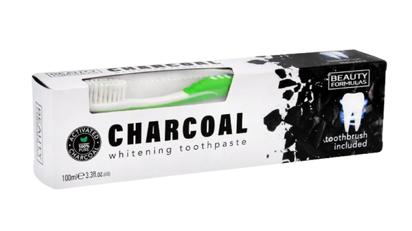 Beauty Formulas Charcoal Whitening Toothpaste