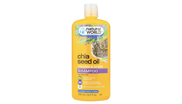 Natural World Chia Seed Oil Shampoo