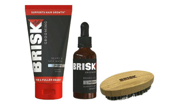 Brisk Grooming Intense Beard Care Kit