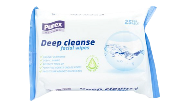 Purex Deep Cleansing Facial Wipes