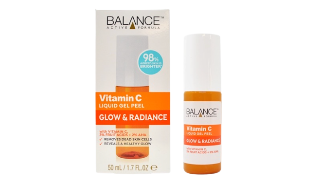 Balance Vitamin C Liquid Gel Peel Glow And