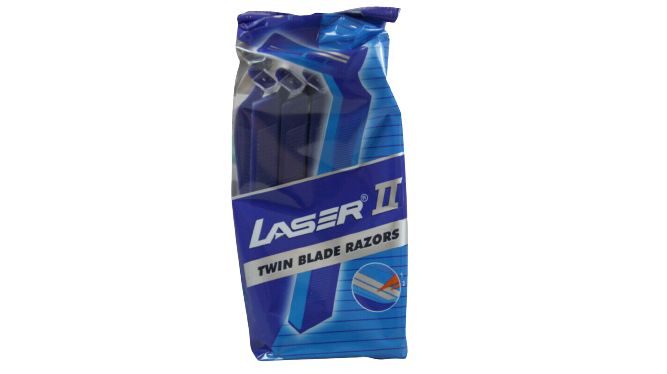 Laser Twin Blade Razors