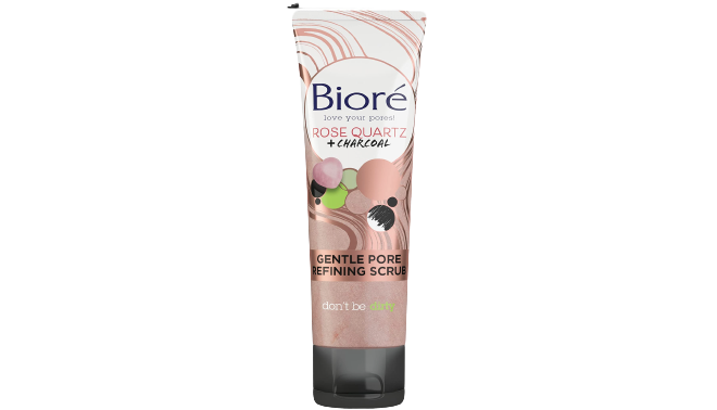 Biore Rose Quartz Gentle Pore Scrub