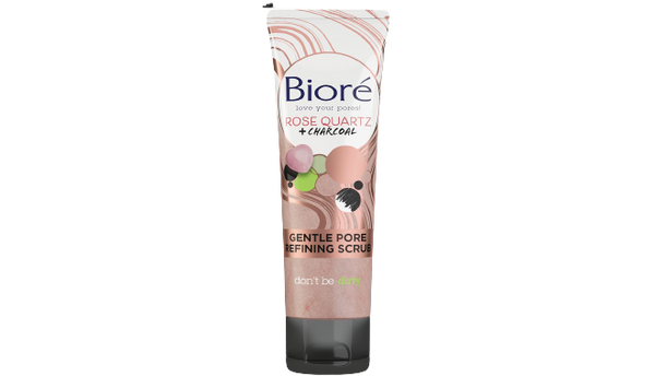 Biore Rose Quartz Gentle Pore Scrub