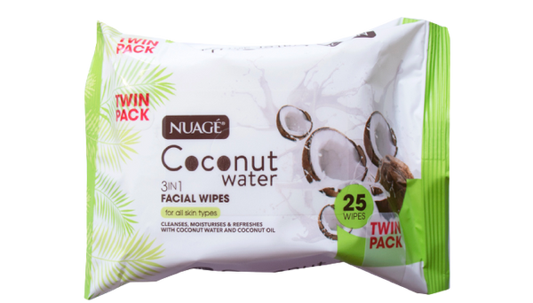 Nuage Coconut Water Wipes