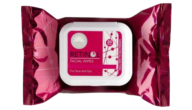 Elysium Retinol Facial Wipes