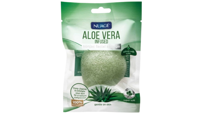 Nuage Aloe Vera Infused Konjac Sponge