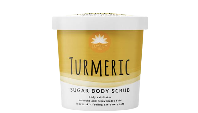 Elysium Turmeric Sugar Body Scrub