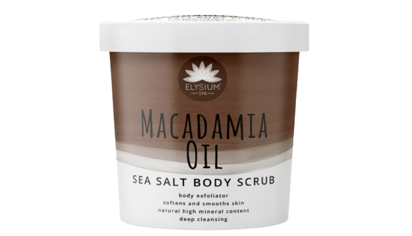 Macadamia Oil Sea Salt Body Scrub
