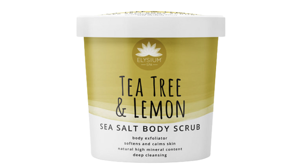 Elysium Tea Tree And Lemon Sea Salt Body Scrub