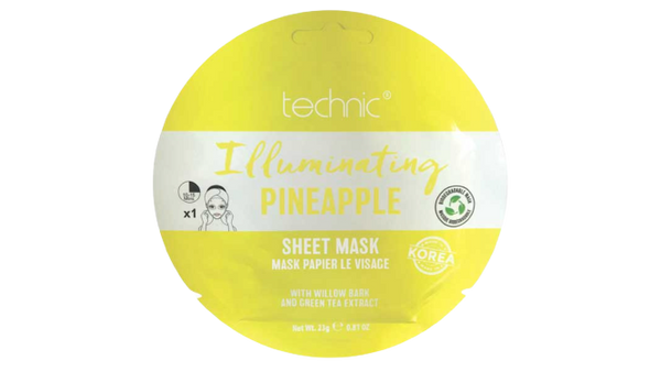 Technic Illuminating Pineapple Sheet Mask
